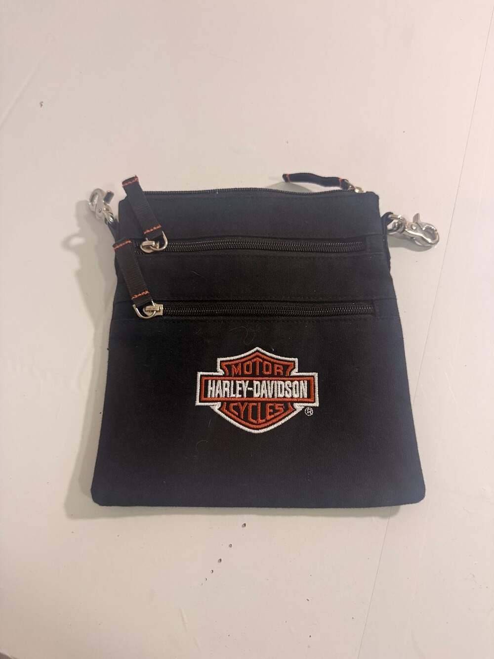 Harley-Davidson Bar & Shield Logo Clip Bag Crossbody Pouch